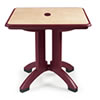 Pietra 32" Square Folding Table