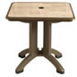 Siena 32" Square Folding Table